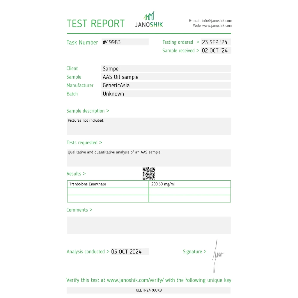Trenbolone Enanthate 200 Trenbolone Enanthate 200