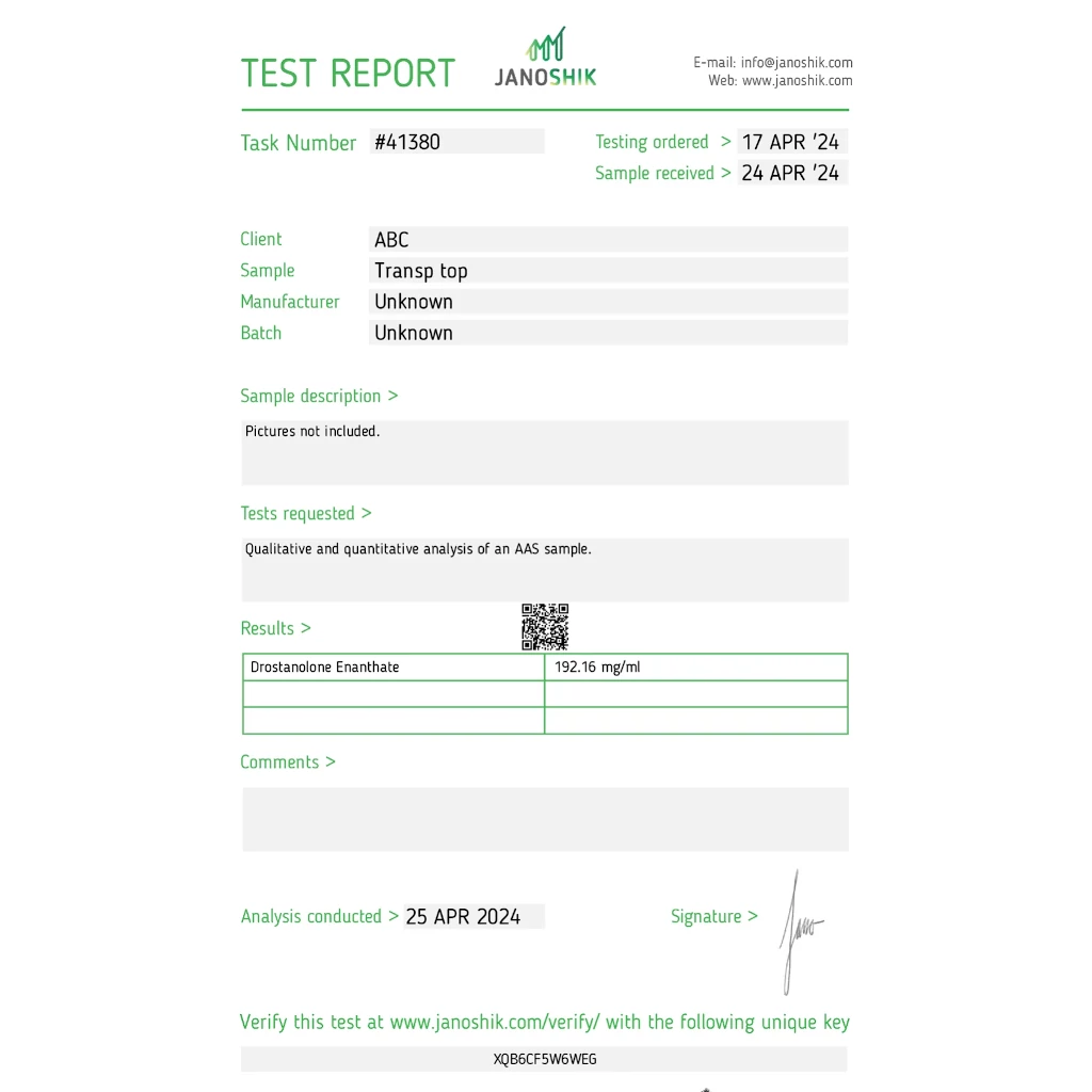 Masteron Enanthate 200 Masteron Enanthate 200