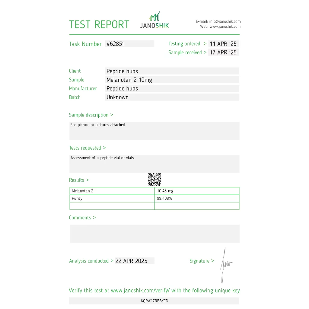 Melanotan 2 10 mg Melanotan 2 10 mg
