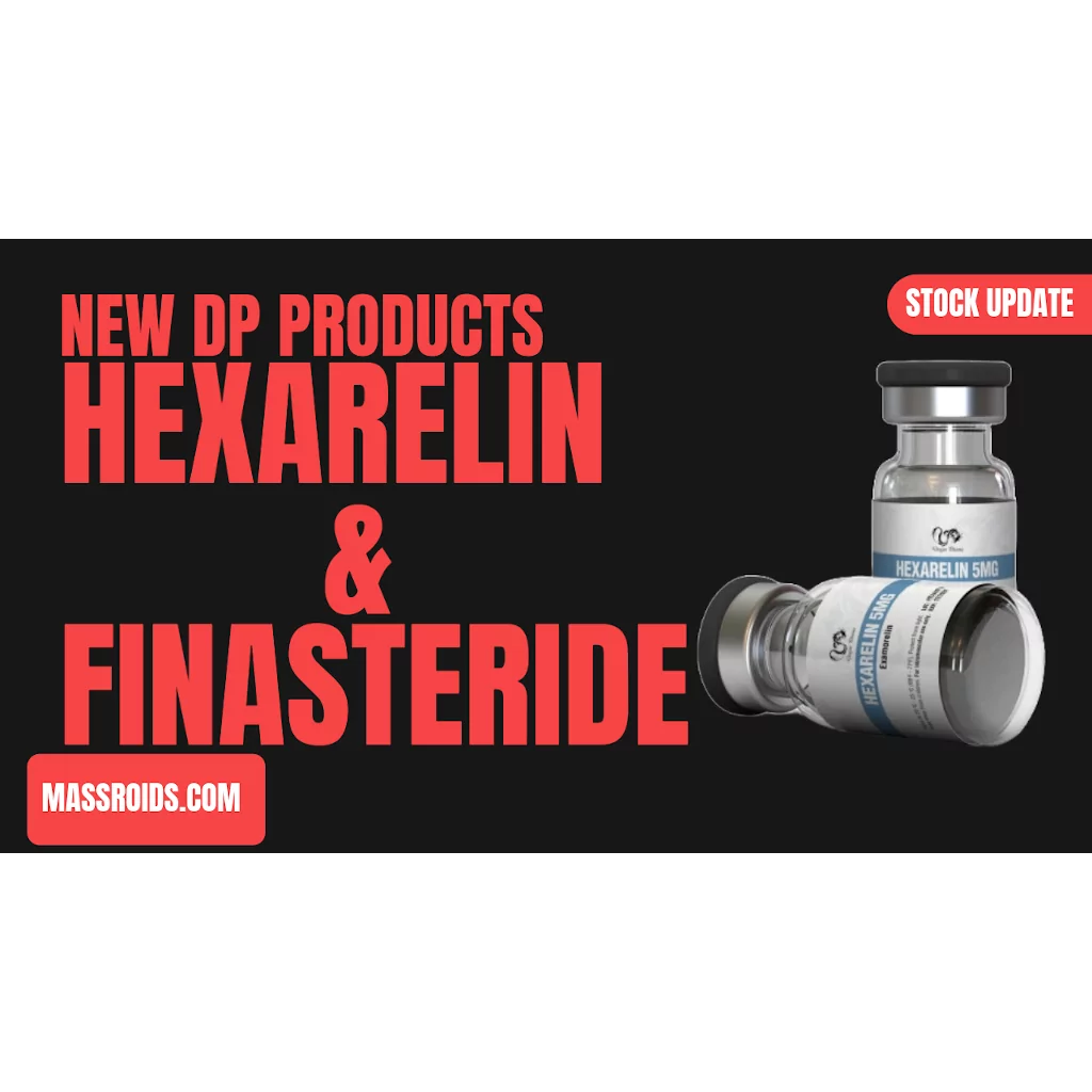 Stay Informed: Latest Updates on Our Store Image Finasteride & Hexarelin by Dragon Pharma Now in Stock