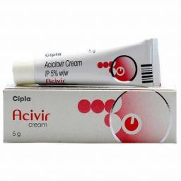 Acivir Cream 5% - Acyclovir - Cipla, India