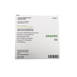 Anadro 50 - Oxymetholone - Ryzen Pharmaceuticals