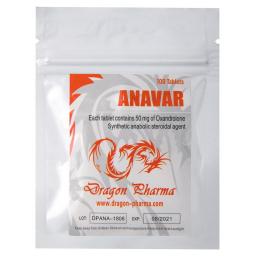 Anavar 50 - Oxandrolone - Dragon Pharma, Europe