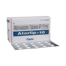 Atorlip 10 - Atorvastatin - Cipla, India