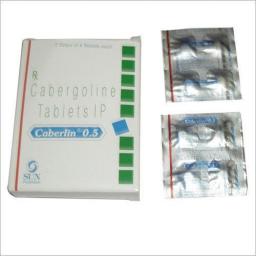 Caberlin 0.5 - Cabergoline - Sun Pharma, India