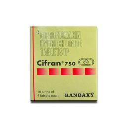 Cifran 750 - Ciprofloxacin - Ranbaxy, India
