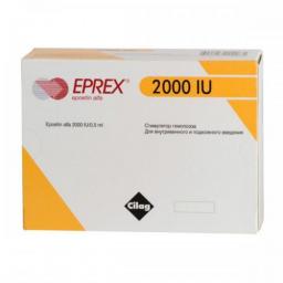 Eprex 2000 IU - ERYTHROPOIETIN - Janssen Cilag, Belgium