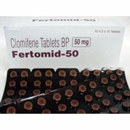Fertomid 50 mg (Clomid) - Clomiphene - Cipla, India