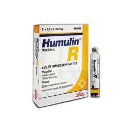 Humulin R 3ml - Insulin - Lilly, Turkey