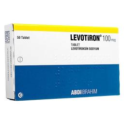 Levotiron 100 - Levothyroxine Sodium - Abdi Ibrahim, Turkey