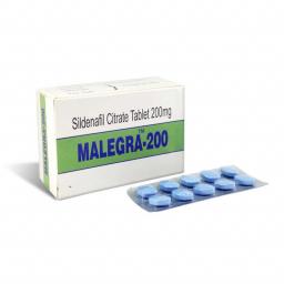 Malegra-200 - Sildenafil Citrate - Sunrise Remedies