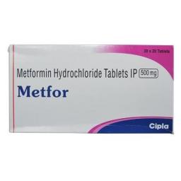 Metfor - Metformin - Cipla, India