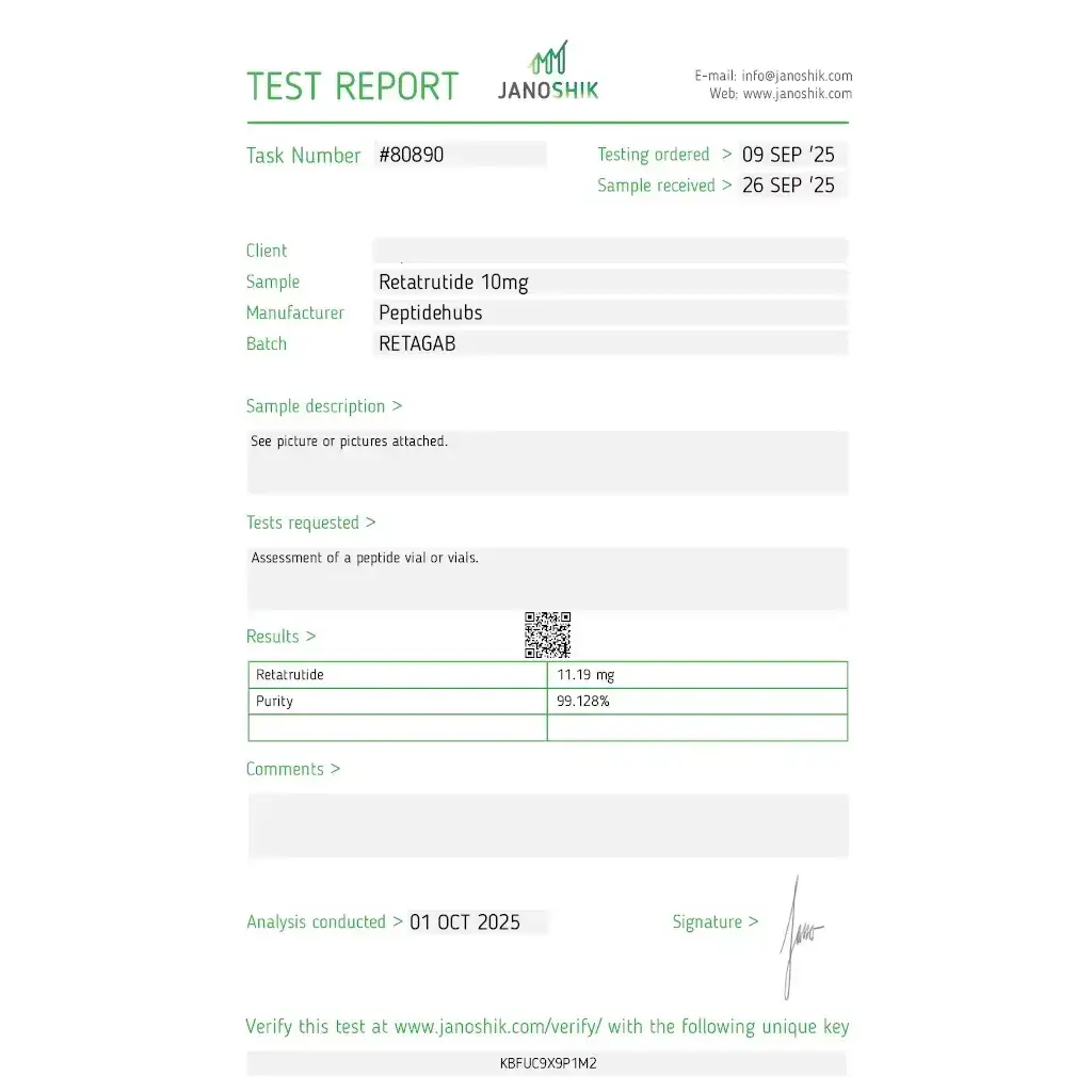 Retatrutide 10 mg Retatrutide 10 mg
